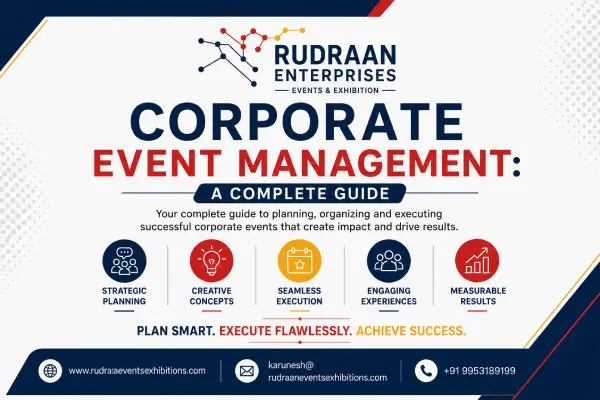 Corporate Event Management: A Complete Guide by Rudraan Events & Exhibitions