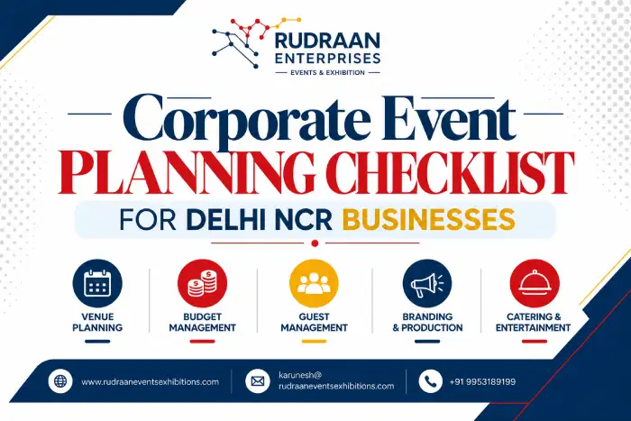 Corporate event planning checklist for Delhi NCR businesses